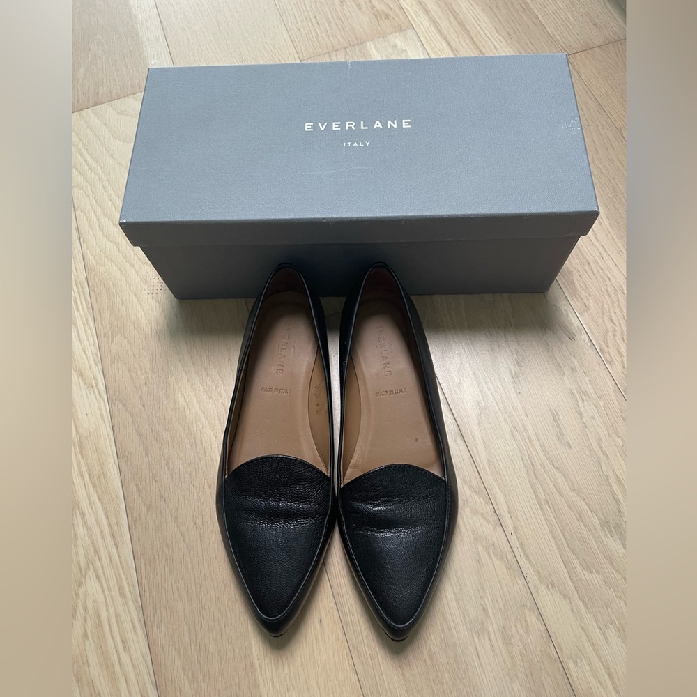 Everlane black flats